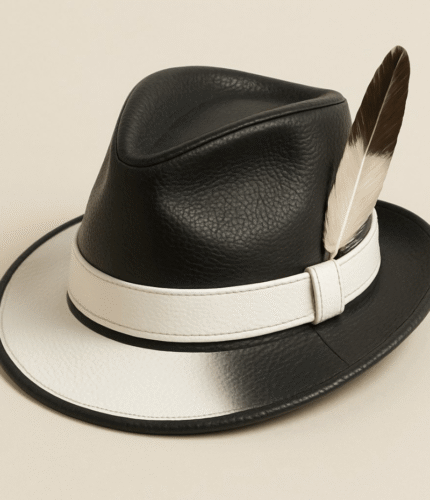 Classic White-Black Hat